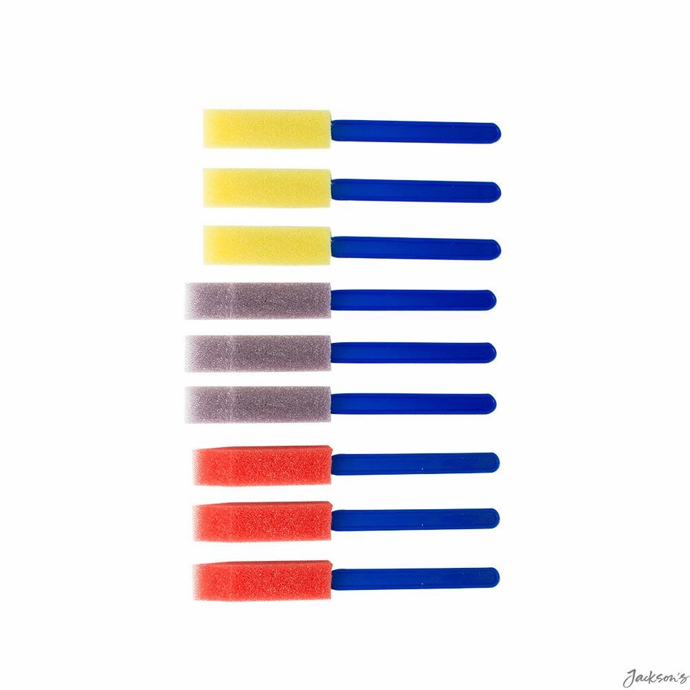 Jakar Sponge Dabbers Foam 1.5cm Pack Of 9 For Stencilling Painting Crafts
