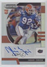 2020 Panini Prizm Draft Picks Rookies Silver Jabari Zuniga #210 Auto 2d7