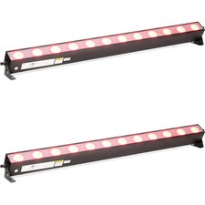 ADJ UBL12H 240-watt RGBAL UV HEX LED Light Bar Wash Pair