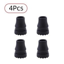 4Pcs Cane Tips 3/4 Inch Heavy Duty Rubber Cane Tips Anti Slip TPR Replacement...