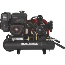Northstar Wheelbarrow Air Compressor Gas-powered Northstar E300 Ohv Engine
