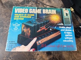 Atari 2600&ldquo;Not For Resale&rdquo; CIB + Video Game Brain CIB + 14 game lot all working