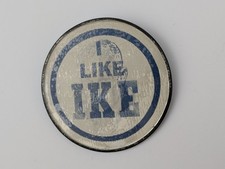 Vtg 50s I Like Ike Eisenhower Presidential Campaign Lenticular Flasher Pin 3