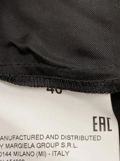 MAISON MARGIELA MM6 Dress 40 Rayon BLK Solid S52CT0488