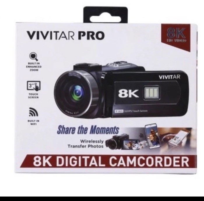 18x Zoom - 3&rdquo; Touchscreen - New