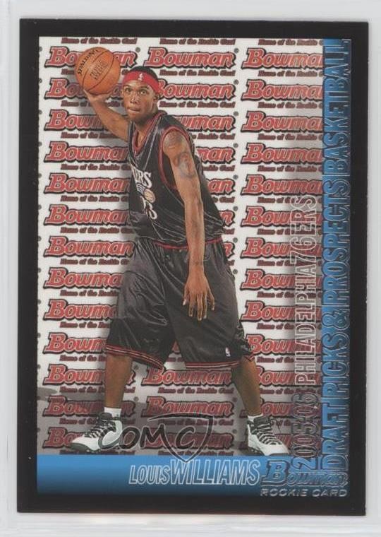 2005-06 Bowman Draft Lou Williams Louis Williams #135 1q9