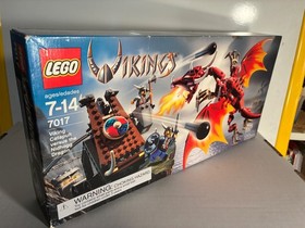 LEGO Vikings 7017 Viking Catapult versus the Nidhogg Dragon * NEW  * SEALED  