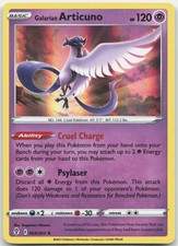 Galarian Articuno Holo Rare SWSH07: Evolving Skies 063/203 NM
