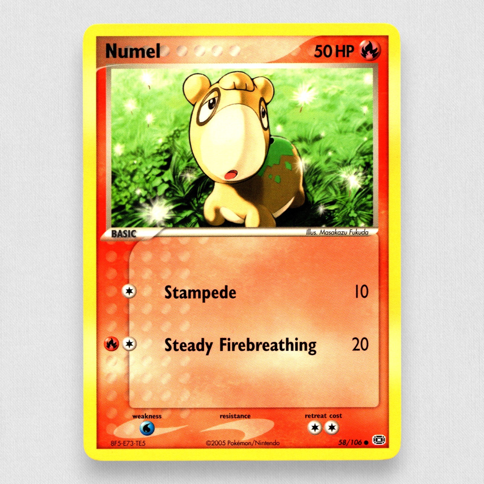 Numel 58/106 Emerald Pokemon TCG NM