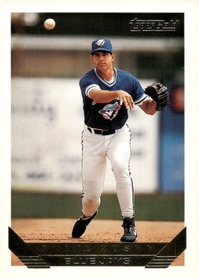 1993 Topps GOLD #689 EDDIE ZOSKY - TORONTO BLUE JAYS - BUY 3 GET 1 FREE 