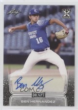2020 Leaf Draft Auto Ben Hernandez #BA-BH1 Auto 0s55