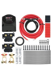Battery Isolator Kit, 140 Amp 12v Voltage Sensitive Relay VSR ,  Free Ship