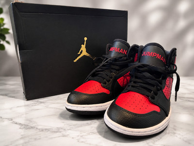 Nike Jordan Access AR3762-006 Black Gym Red White Men's Size 7.5 NEW w/ Box