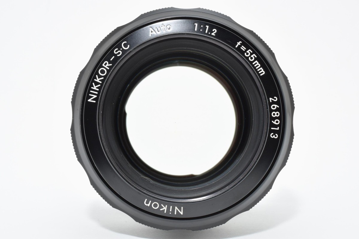 Top MINT] Nikon NIKKOR-S.C Auto 55mm F1.2 MF Non Ai F Mount Lens