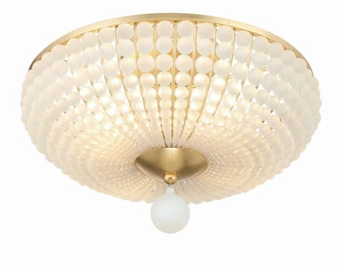 Crystorama Lighting Group BLA-10665 Bella 4 Light 18"W Flush - Gold - Picture 1 of 11