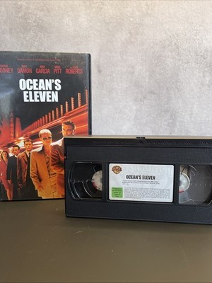 Ocean´s  Eleven * Leihkassette ERSTAUFLAGE * großbox George Clooney * Brad Pitt