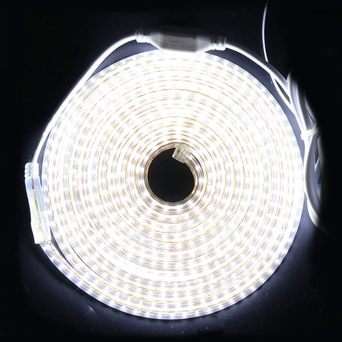 Striscia LED, 2M, Luce Bianco Freddo, 220V SMD 3014, 120 Leds/M, IP67 Impermeabi - Foto 4 di 12