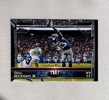 Topps Finest 2014 Odell Beckham Jr. Rookie Card #120 New York Giants NFL. rookie card picture