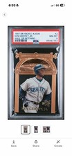 SkyBox 1997 EX 2000 Ken Griffey Jr Hall or Nothing #2 Insert PSA 8 Mariners