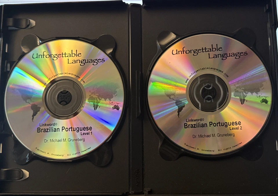 Linkword Unforgettable Languages Portuguese Dr. Michael M. Gruneberg  - Image 3 of 4