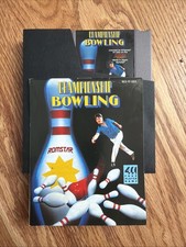 CHAMPIONSHIP BOWLING NES GAME WITH MANUAL VERY GOOD CONDITION