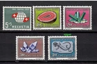 SWITZERLAND 1959 674-78 PRO PATRIA SERIES NEW