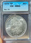 1879 Morgan $ ICG M63 Frosty Gorgeous PQ Undergraded! 🇺🇲🤩🗽