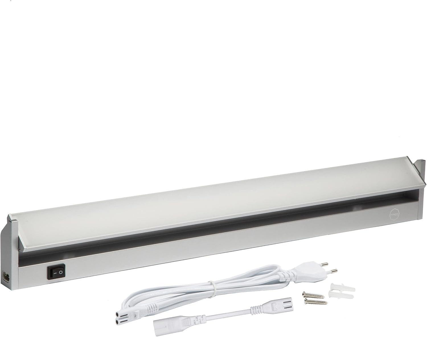 Oktaplex Illuminazione Luce Sottopensile LED Cucina Alluminio 10W 230V Bianco Ne