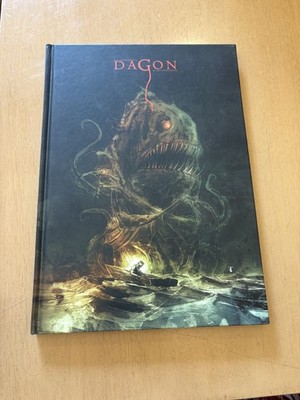 Dagon HP Lovecraft Ben Templesmith Signed Sketch 2015 1st Ed Hardcover Graphic N