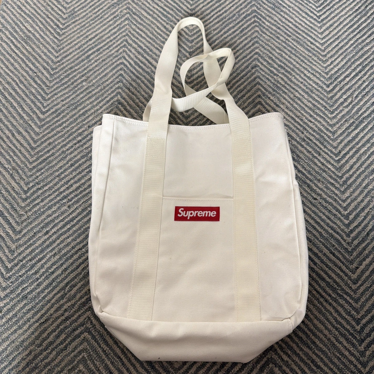Supreme White Bags for Men for sale | eBay