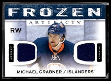 2014-15 Upper Deck Artifacts Frozen Jerseys Blue Michael Grabner New York