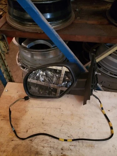 Driver Side Mirror Power Opt DL8 Black Textured Fits 07-13 SILVERADO 1500 227071