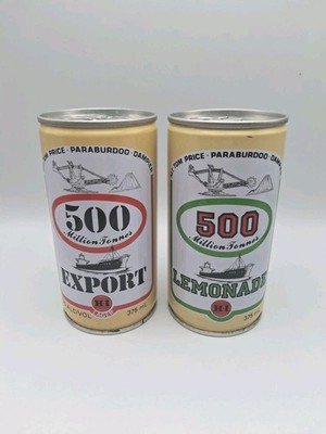 Alcohol 500 million Tonnes Steel Cans Mt Tom Price Dampier WA Empty 375ml