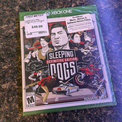   Sleeping Dogs Definitive Edition (Microsoft Xbox One, 2014) Factory Sealed