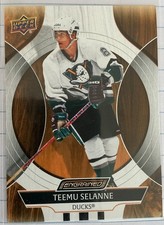 2024-25 UD Engrained Icons Base #13 Teemu Selanne Anaheim Ducks