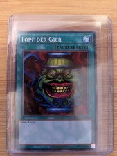 Yu-Gi-Oh! Topf der Gier YGLD-DEB26 Common Deutsch NM inkl. Toploader 