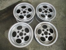 Porsche 944 Wheels 7jx15 Et52.3 944-362-104-00 Original Used Straight Good Set