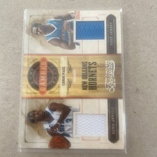 2009 Timeless Treasures Home & Road Gamers Materials 50/100 Chris Paul #16 9bp