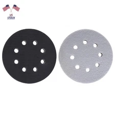 For Orbital Sander 2PCS 5in Foam Cushion Sanding Discs Buffer Pad Accessories