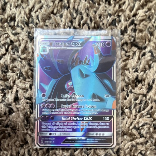 The Pokémon Company Pokémon TCG Toxapex GX 136/145 Guardians Rising Holo UR FA