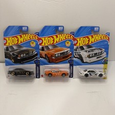 Hot Wheels BMW 635 CSi BLACK/White/Orange  LOT OF 3 