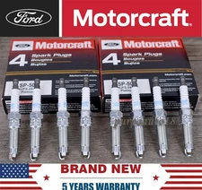 8Pcs OEM SP-509 HJFS-24FP PLATINUM Spark Plugs For Ford MOTORCRAFT Super Duty US