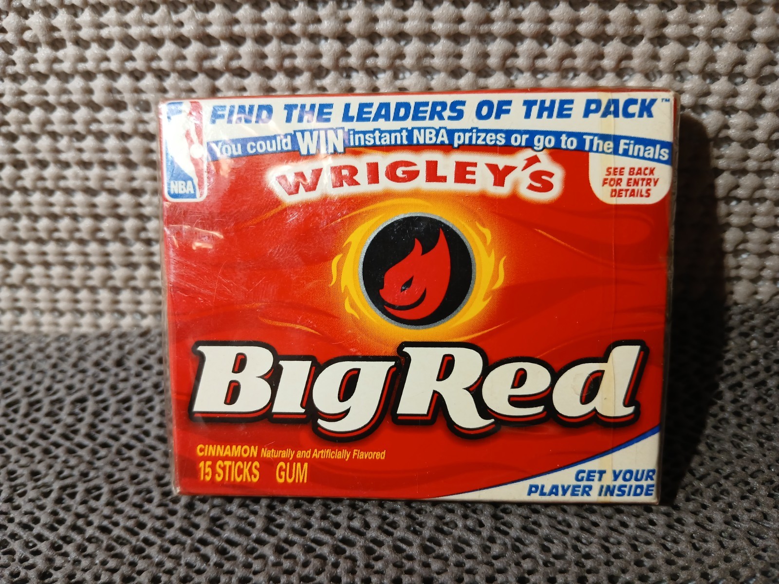 VINTAGE 2008*WRIGLEY'S BIG RED GUM*NBA GIVEAWAY*SEALED PACK*SP*NOS*SAI 