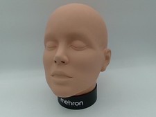 Mehron Professional Makeup Mannequin For Training   Washable Practice Head SFX