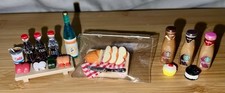DIY Modern Mini Dollhouse Kitchen Food Lot