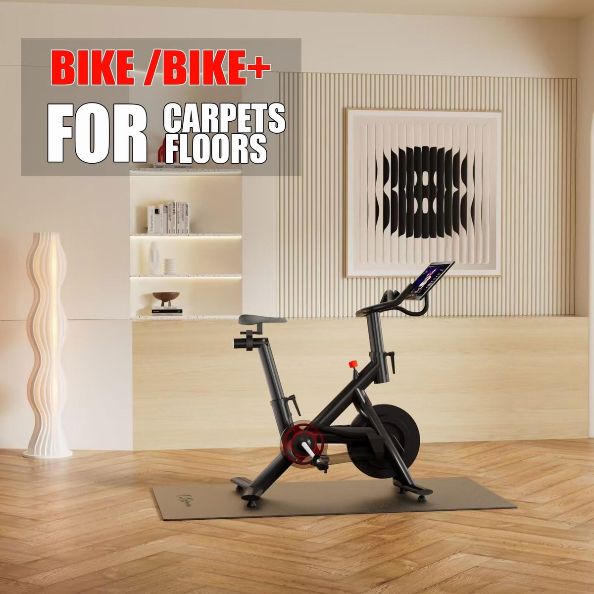 Hardwood Floor Peloton Under Bike Mat Tapis Yoga Peloton Bike Mat