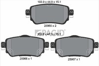 Bremsbelagsatz Scheibenbremse Pagid T2343N FüR Renault Kadjar Koleos 2 Tce 130 3