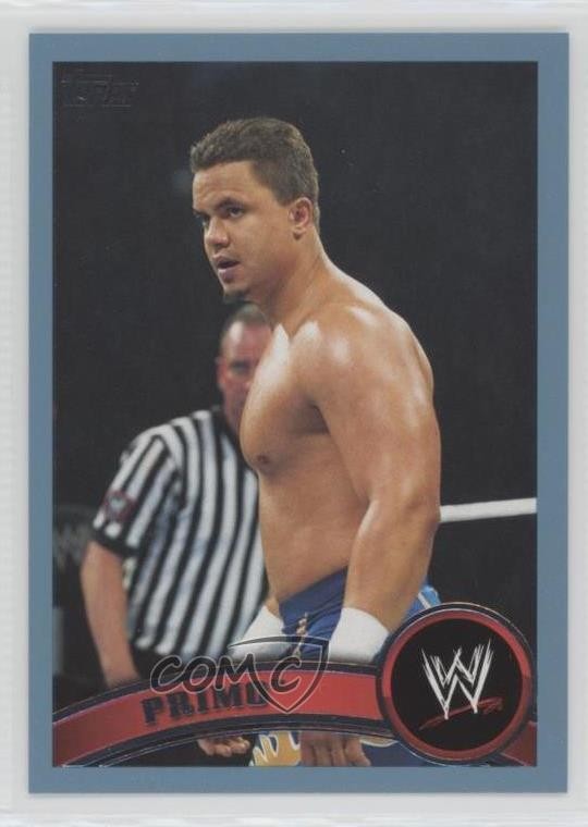 2011 Topps WWE Blue 252/2011 Primo #7 0q1p