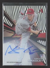 2015 Topps High Tek Archie Bradley #HT-ABY Zebra Auto