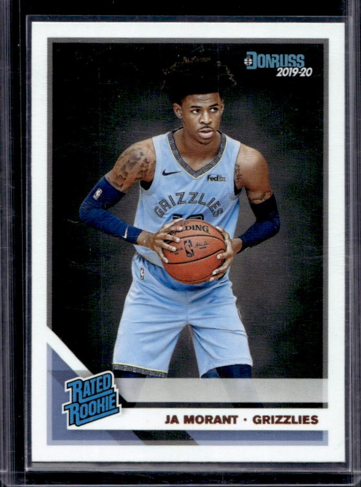 2019-20 Panini Donruss Ja Morant Rookie RC #202 Grizzlies
